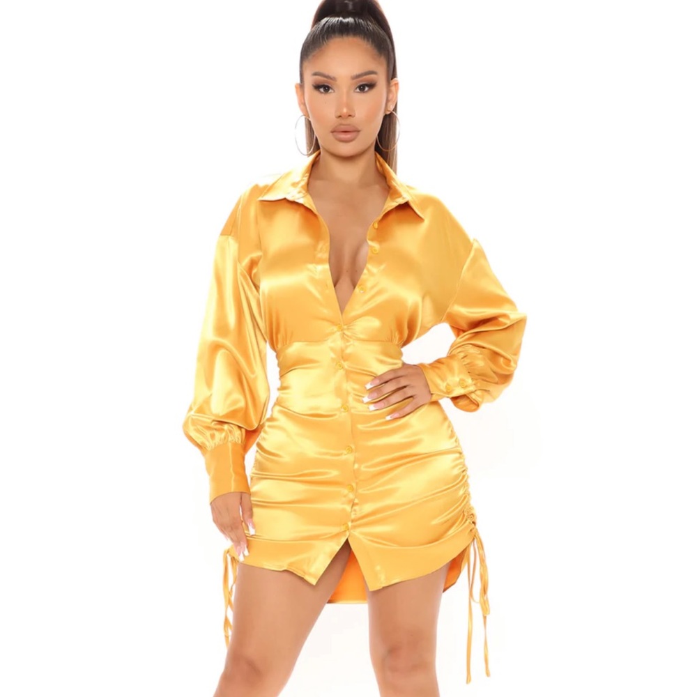 Satin dress